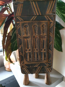 Two Headed Dogon Herbal Cabinet (Large)