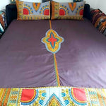 Load image into Gallery viewer, African Wax Print Double Duvet Sets
