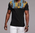 Load image into Gallery viewer, Mens African Print Design Tshirts
