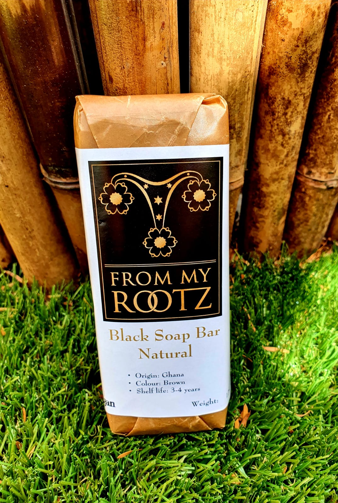 Ghanaian Black Soap 125g