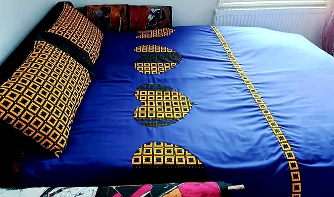 African Wax Print Double Duvet Sets