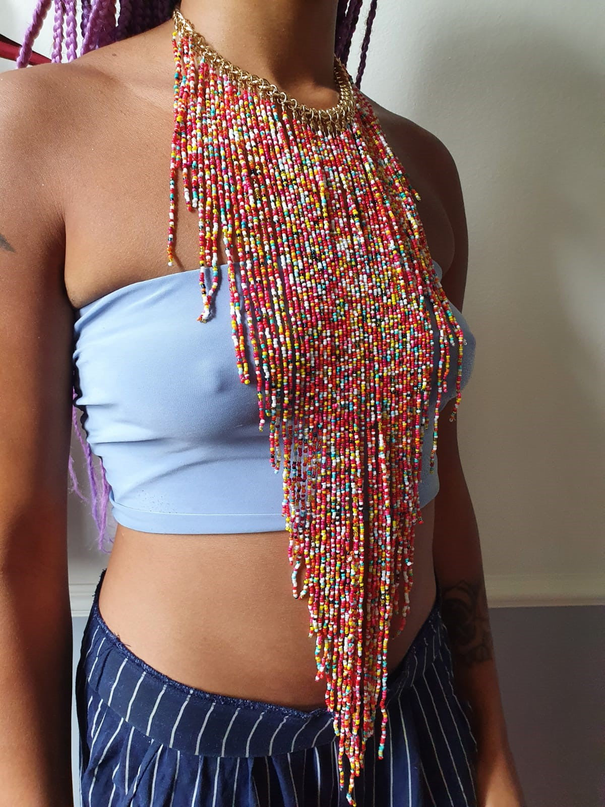 Bohemian Extra Long Chest Necklace