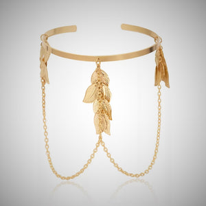 Leaf Cascading Arm Cuff