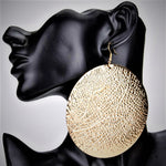 Load image into Gallery viewer, Gold Shield Earrings
