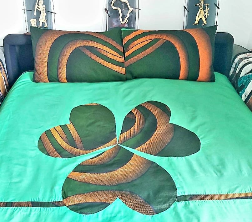 African Wax Print Double Duvet Sets