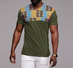 Load image into Gallery viewer, Mens African Print Design Tshirts
