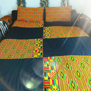 African Wax Print Double Duvet Sets