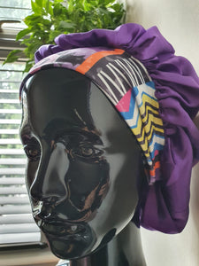 Adult Larger Thinner Satin Hair Bonnets