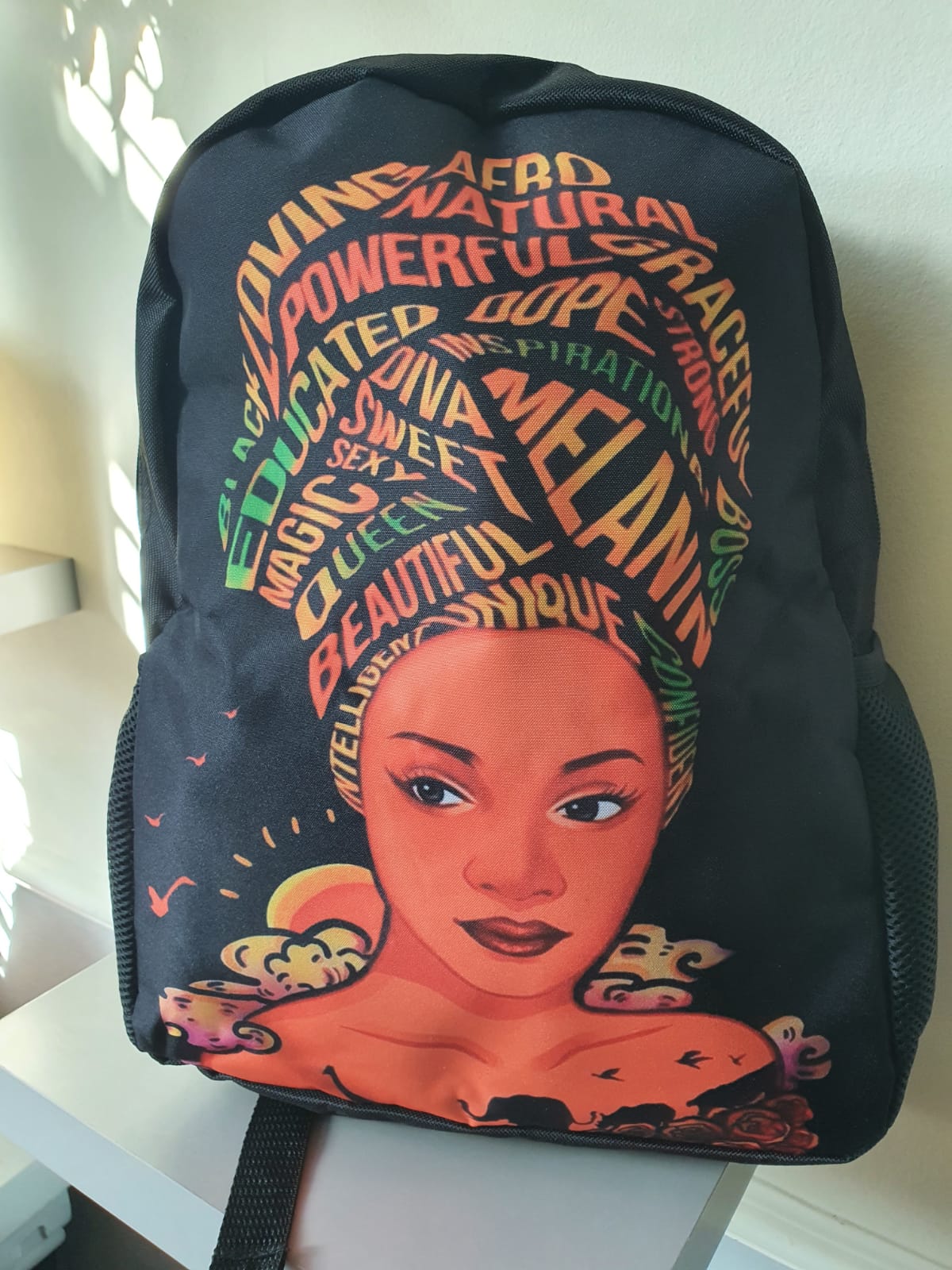 Melanin Wrap Backpack