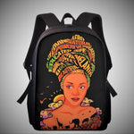 Load image into Gallery viewer, Melanin Wrap Backpack
