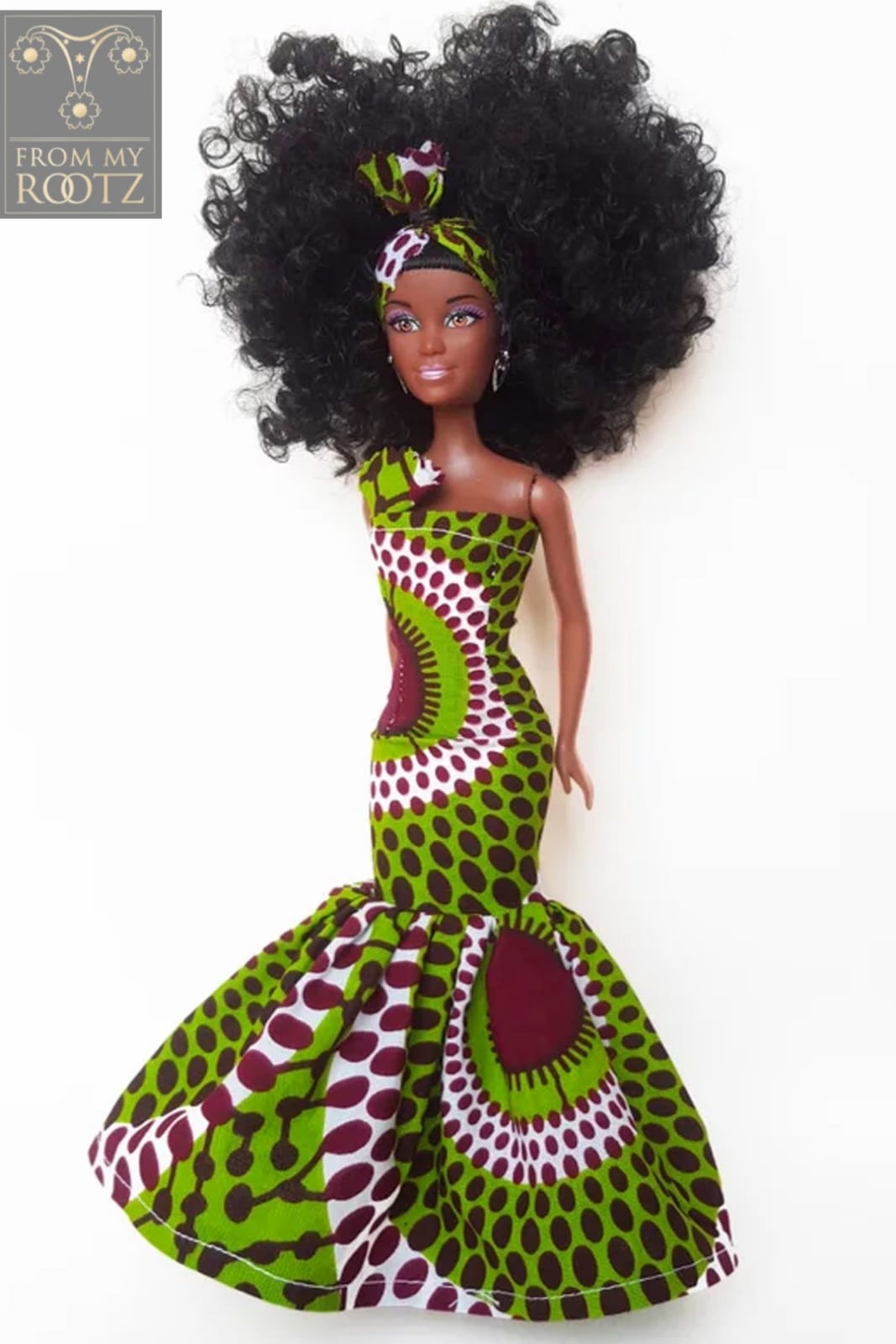 Ghana Ashanti Doll Kente Cloth - National Costume Doll Collection