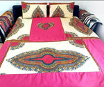 Load image into Gallery viewer, African Wax Print Double Duvet Sets
