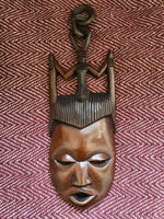 Load image into Gallery viewer, Hanging African Masks - Set of 3
