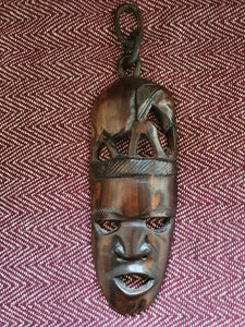 Hanging African Masks - Set of 3