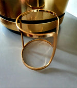 Load image into Gallery viewer, &quot;Single&quot; Wrist Gold Cuff
