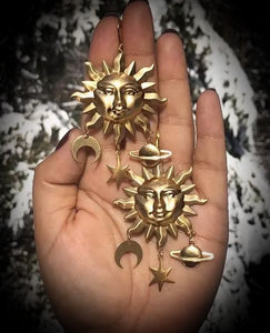 Sun & Moon Earrings