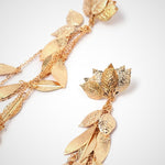 Load image into Gallery viewer, Tassel Leaf Earrings
