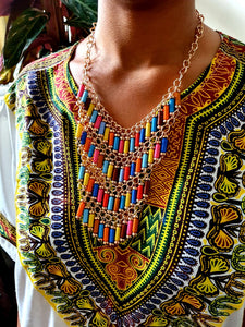 Colourful Tube Necklace