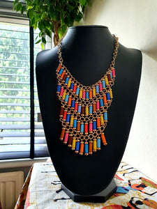 Colourful Tube Necklace