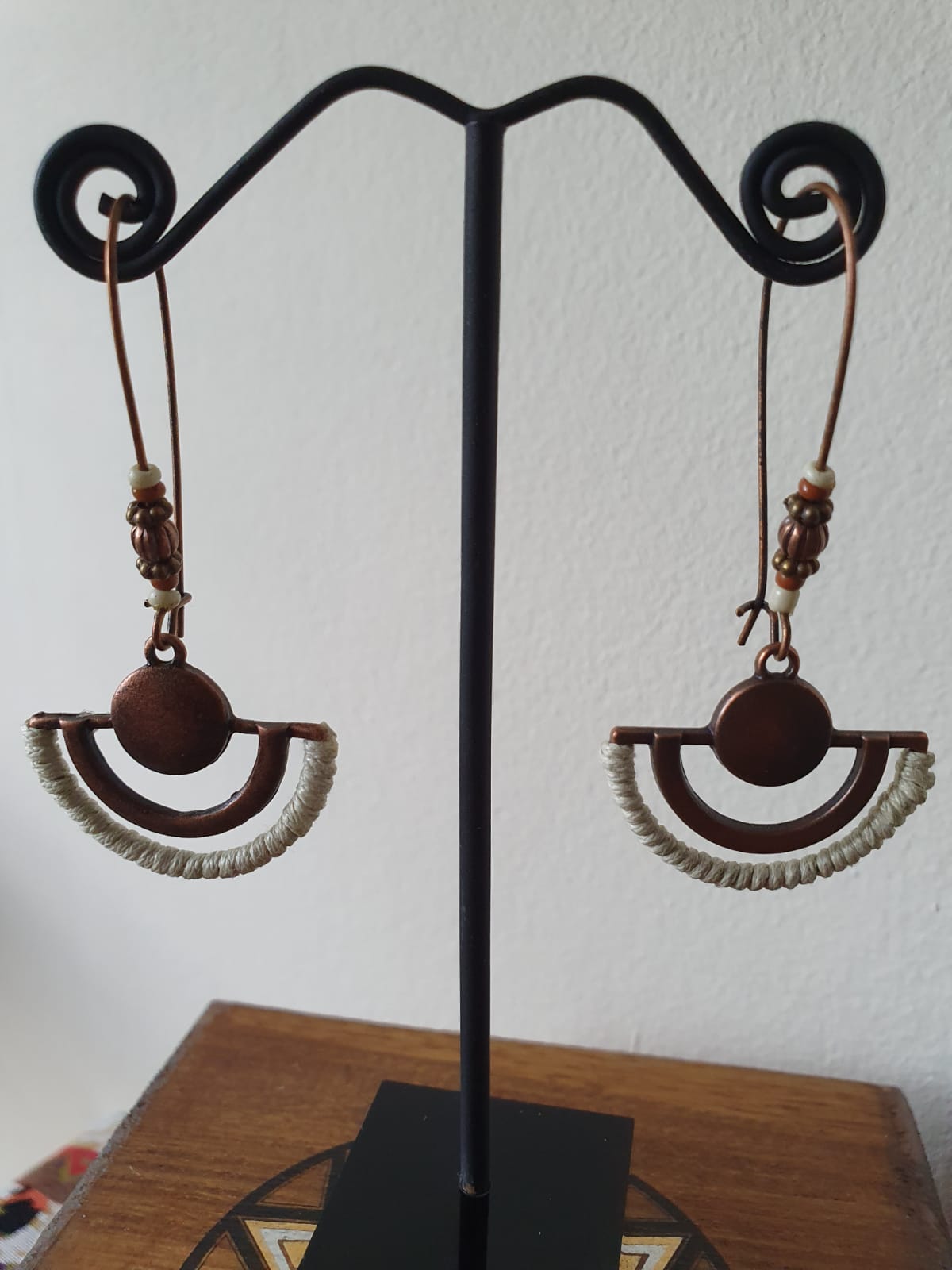 Vintage Copper Earrings