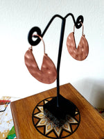 Load image into Gallery viewer, Vintage Hammered Copper Earrings
