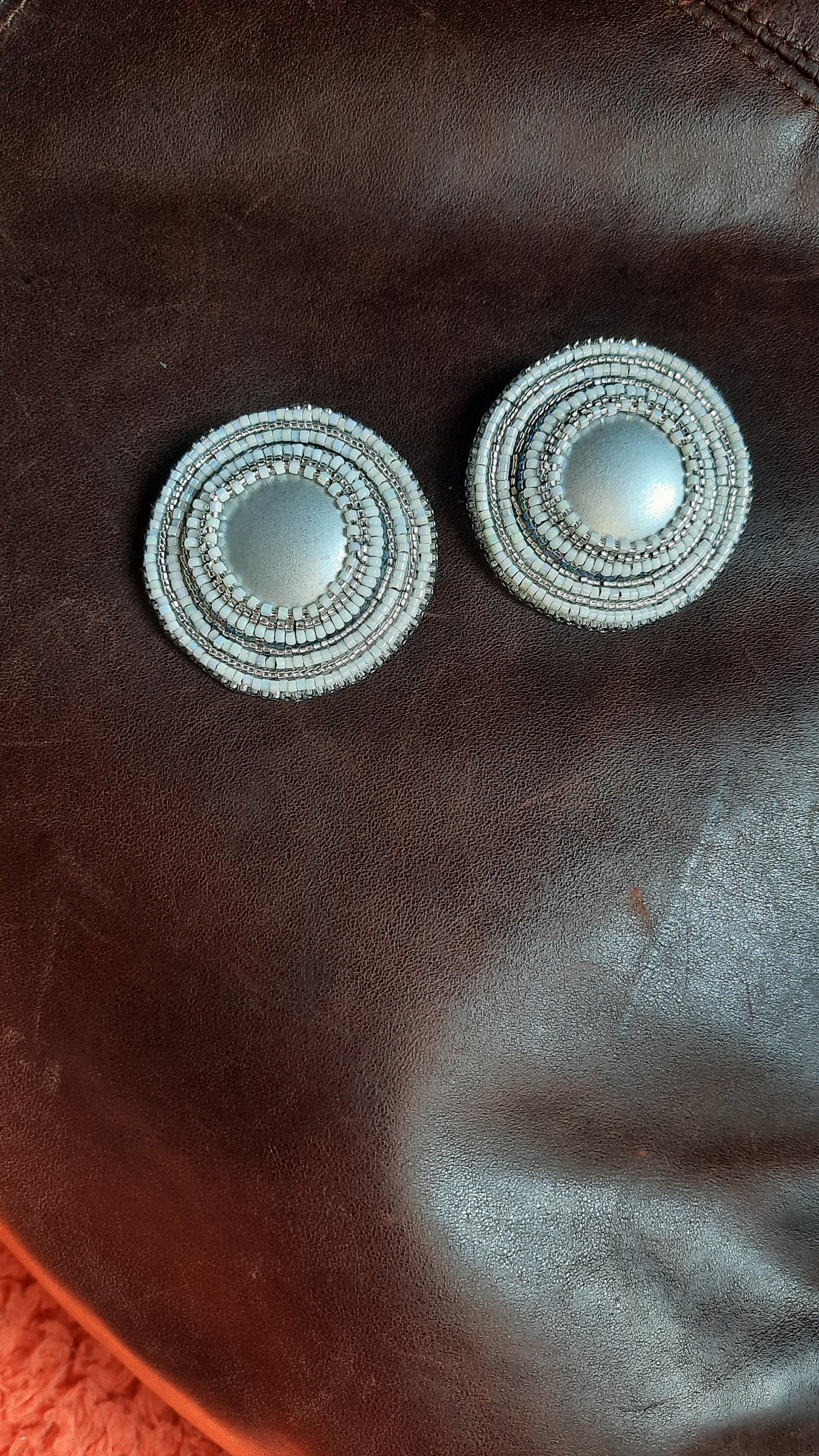 When there was snow on the moon Earrings