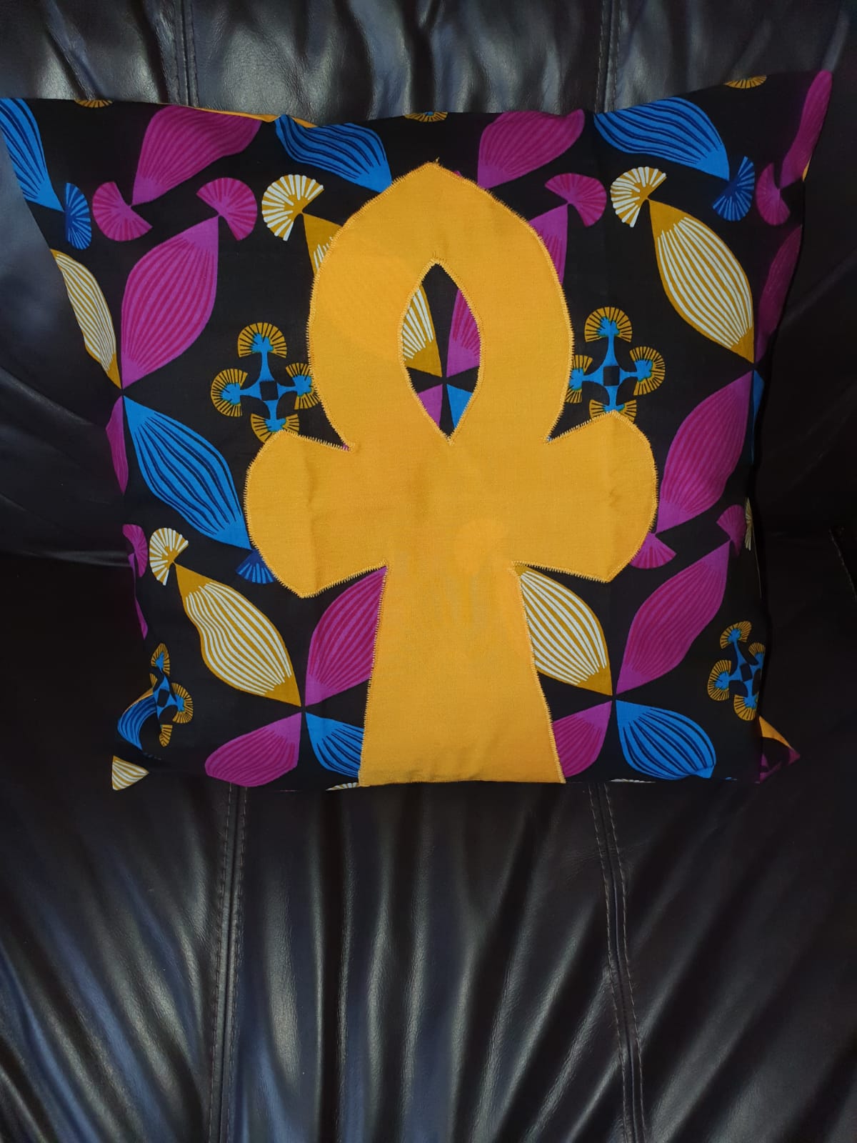 Reversible Ankh Cushions